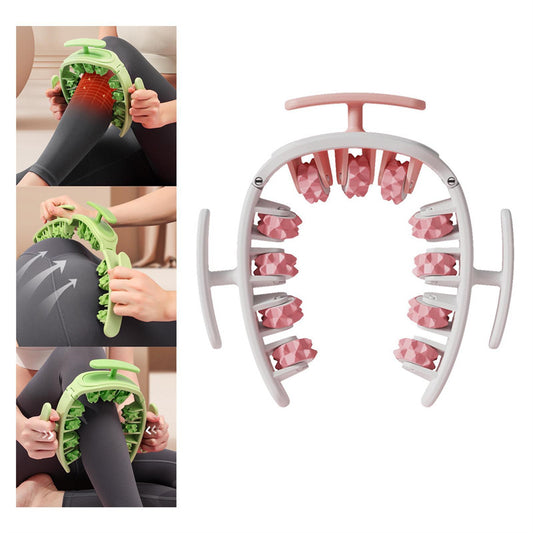 Multifunctional Manual Round Massager Roller Fitness